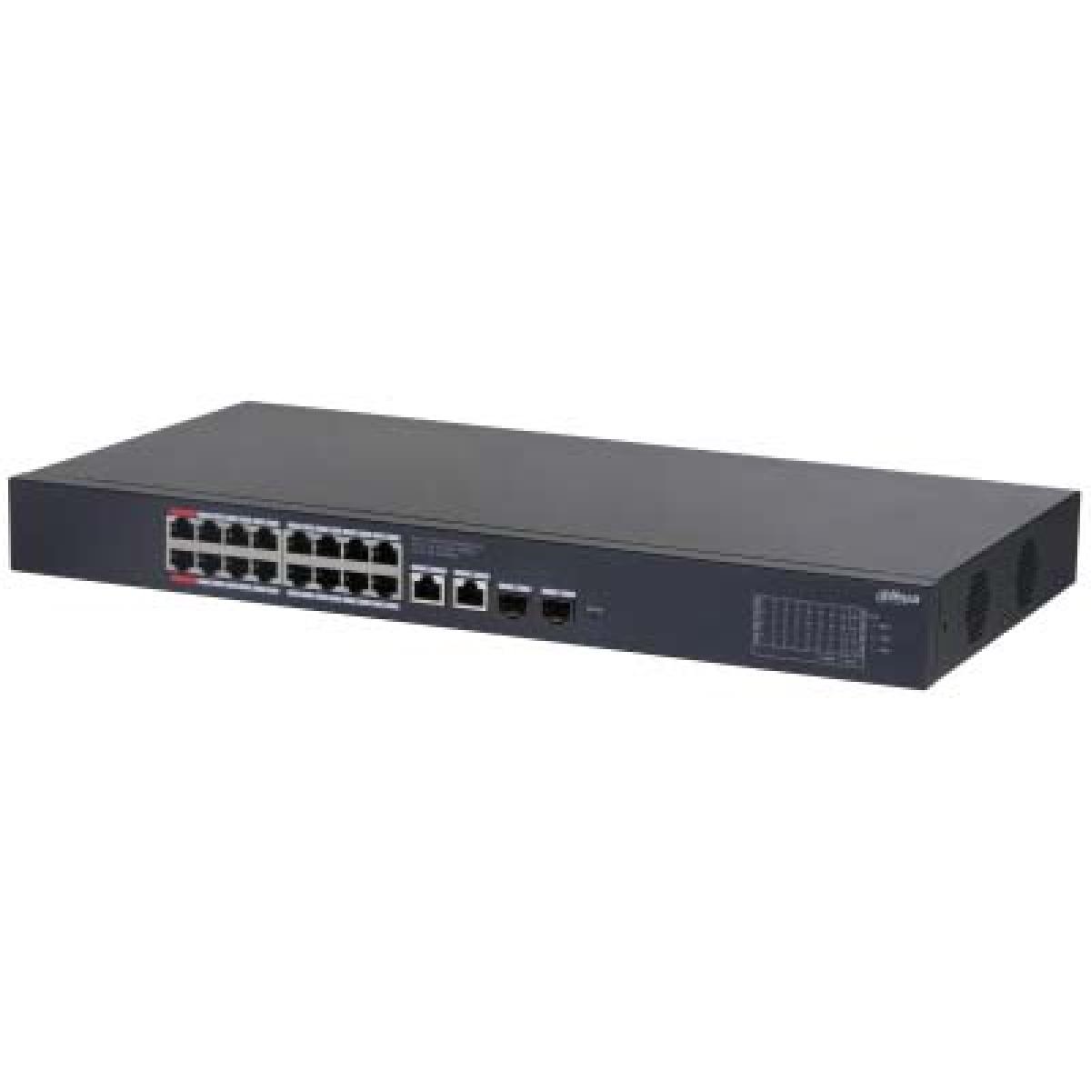 Dahua CS4220-16GT-190 20-Port Cloud Managed Desktop Gigabit Switch with 16-Port PoE