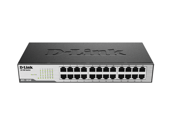 D-Link DES-1024D 24-Port Fast Ethernet Unmanaged Switch