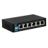D-Link DES-F1006P-E 6-Port 10/100 Switch with 4 PoE Ports and 2 Uplink Ports