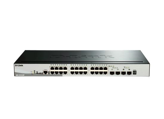 D-Link DGS-1510-28X 24 Ports 10/100/1000Mbps + 4 10G ports SmartPro Switch 
