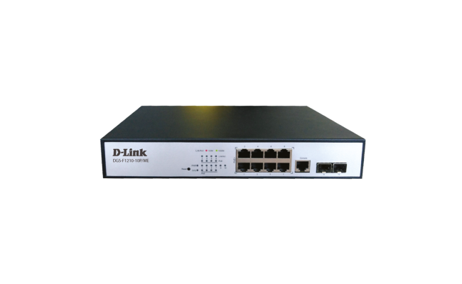 D-Link DGS-F1210-10P/ME Metro Ethernet Switches