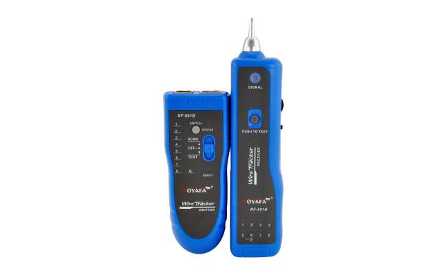 Network NF-801B Tester RJ11 RJ45 Lan Wire Tracker Fault Locator and Cable Tester LAN