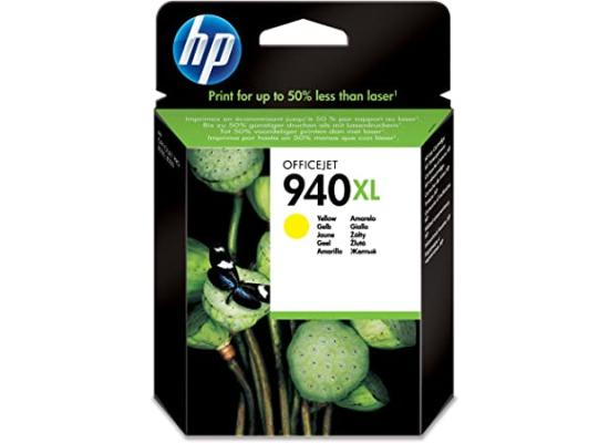 HP 940XL Yellow Original Inkjet Advantage Cartridge For Officejet 8000.8500