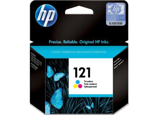 HP 121 Color Original Inkjet Advantage Cartridge For Deskjet 1663.2563.2663.5563.2423.2483.4213.4