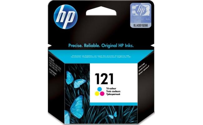 HP 121 Color Original Inkjet Advantage Cartridge For Deskjet 1663.2563.2663.5563.2423.2483.4213.4
