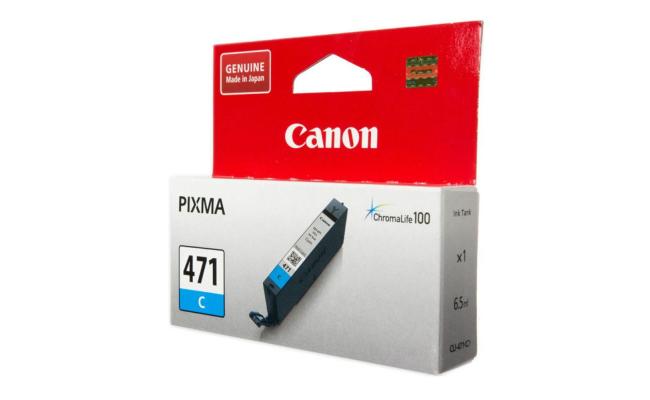 Canon CLI-471C Cyan Inkjet Cartridge Compatible with PIXMA MG5740/MG6840/MG7740/TS5040/TS6040/TS8040/TS9040