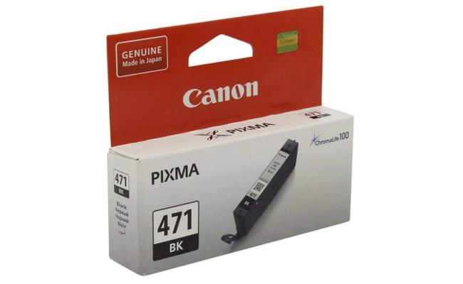 Canon CLI-471BK Black Inkjet Cartridge Compatible with PIXMA MG5740/MG6840/MG7740/TS5040/TS6040/TS8040/TS9040