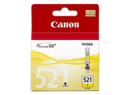 Canon CLI-521Y Yellow Inkjet Cartridge Compatible with IP3600.IP4700, MP540, MP560