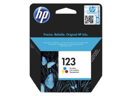 HP 123 Color Original Inkjet Advantage Cartridge For Deskjet 2130,2630,3630
