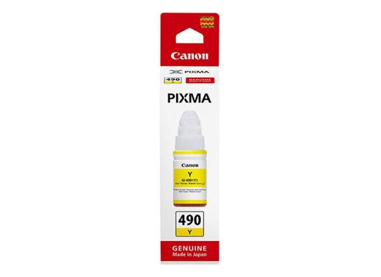 Canon PG-490Y Yellow Inkjet Cartridge Compatible with G-1400 ,G-3400