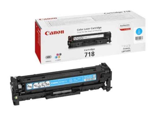 Canon EP-718C Cyan Toner Cartridge Compatible with iSENSYS LBP7210, LBP7660, LBP7680, MF8340, MF8350, MF8360, MF8380, MF8540, MF8550, MF8580
