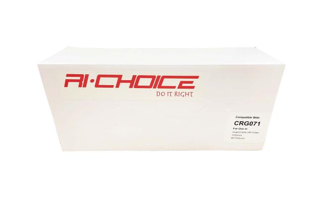 RI-CHOICE Premium Compatible Black Toner Cartridge CRG071
