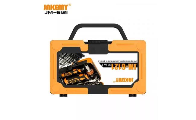 Jakemy JM-6121 31 in 1 Professional Maintenance Tool Set