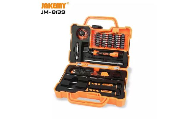 JAKEMY JM-8139 47 in 1 Antic-drop electronic toolkit