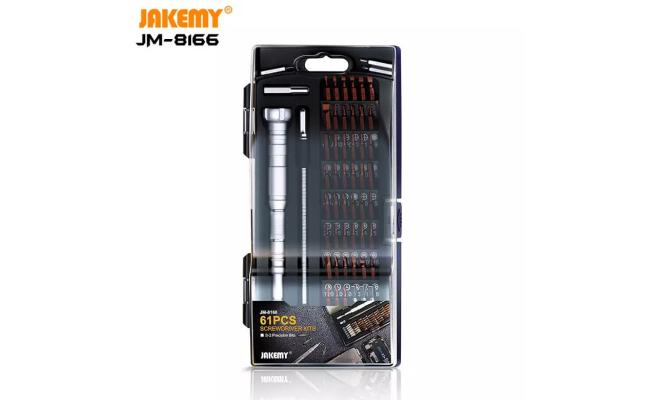JAKEMY JM-8166 61 in 1 Portable precision screwdriver set