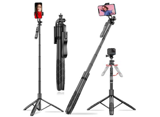 L16 Long Selfie Stick with Tripod Stand