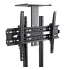 TV Trolley Bracket Stand With Media Shelf  32" to 65"