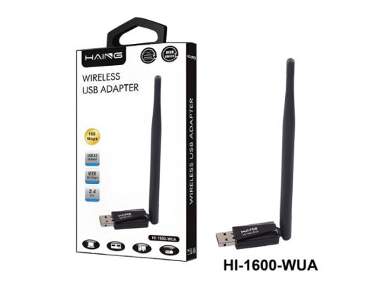 HAING HI-1600-WUA USB Wireless Network/LAN Dongle Adapter 150 Mbps