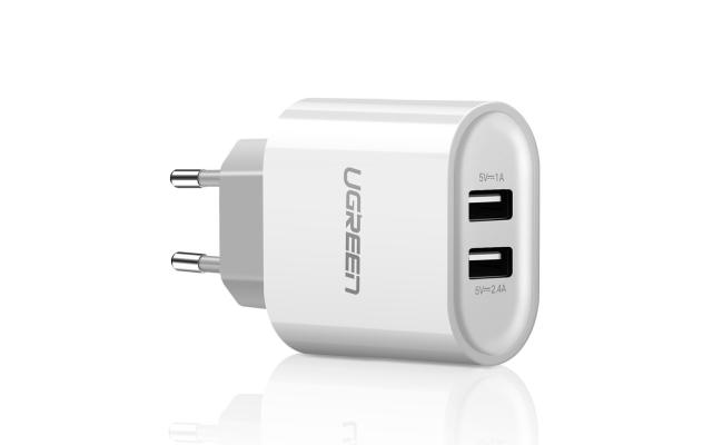 UGREEN CD104 Charger Multiple Protection-White