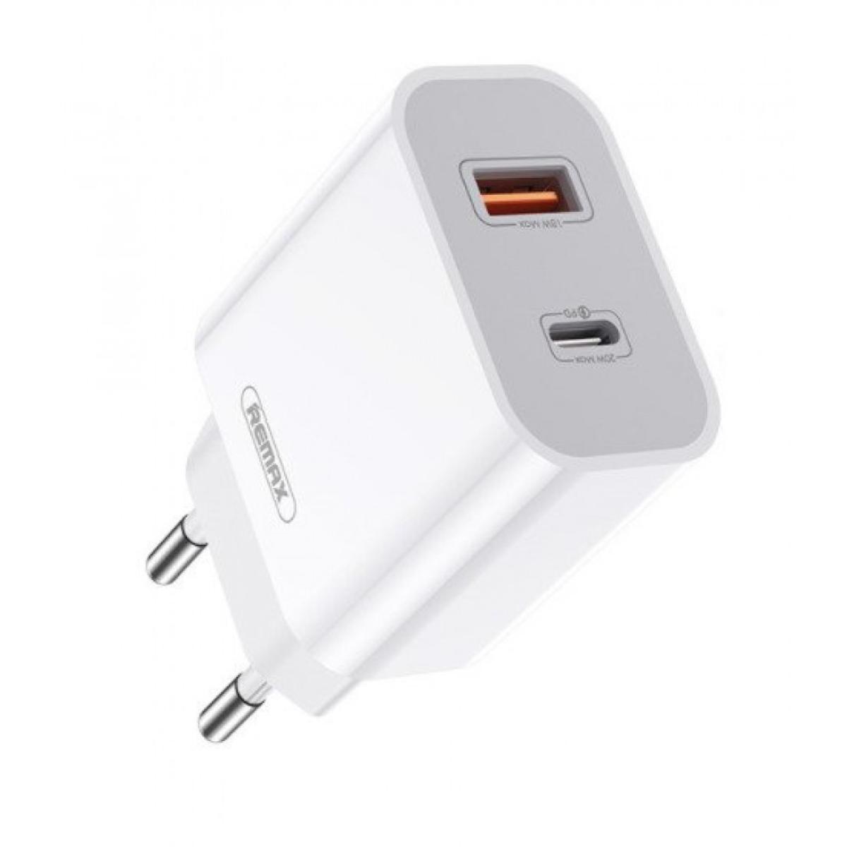 Remax Surie RP-U68 PD+QC 20W High Power Fast Charger with Charging Cable