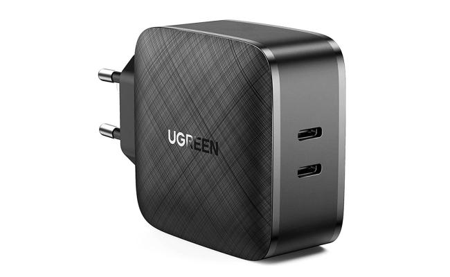 UGREEN CD216 PD Fast Wall Charger 66W- Black